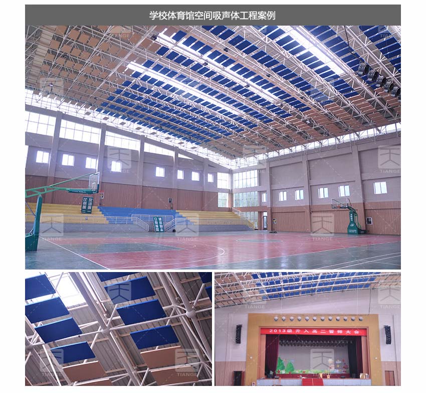 體育館空間吸聲體工程案例-4
