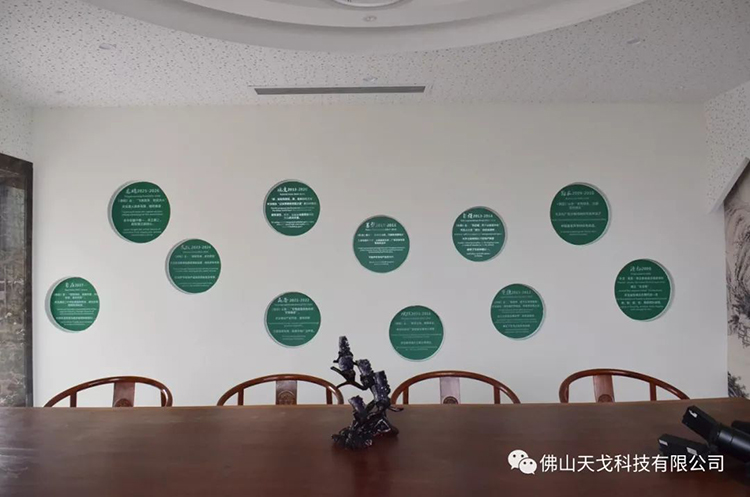 天戈聲學發展墻