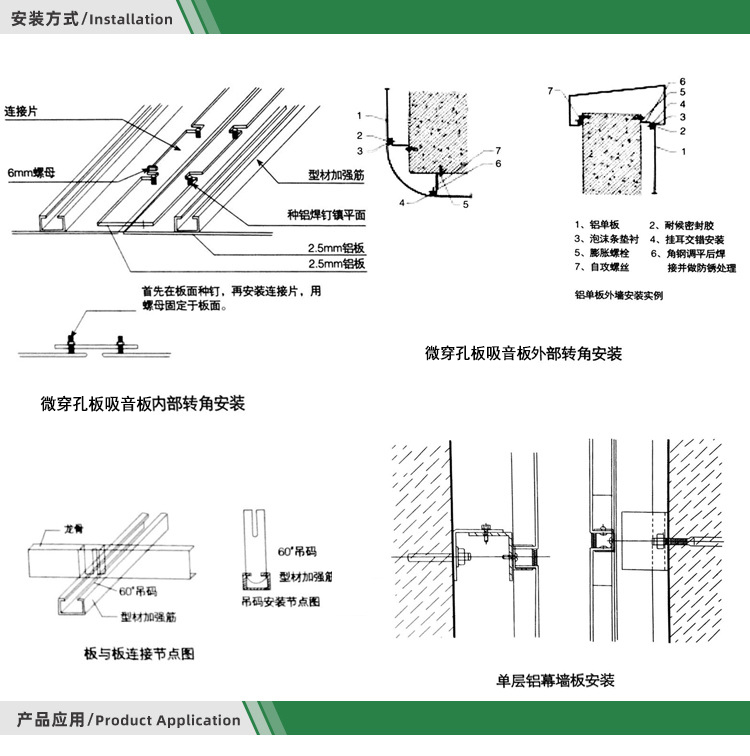 微穿孔板吸音板